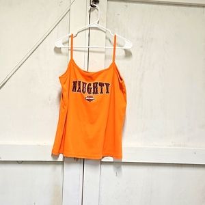 Harley-Davidson women's orange tank top
